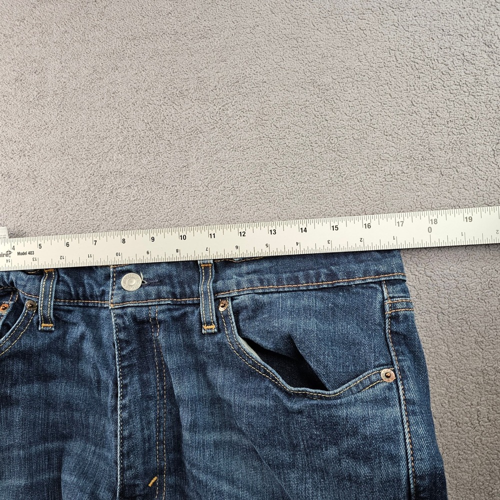 Levi's 511 Jeans Men's 36x30 Blue Denim Red Tab Streetwear Festival Straight Leg - Picture 6 of 15